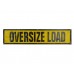 Oversize Load Sign (18" X 84"), Mesh with Grommets - Truck & Trailer Size